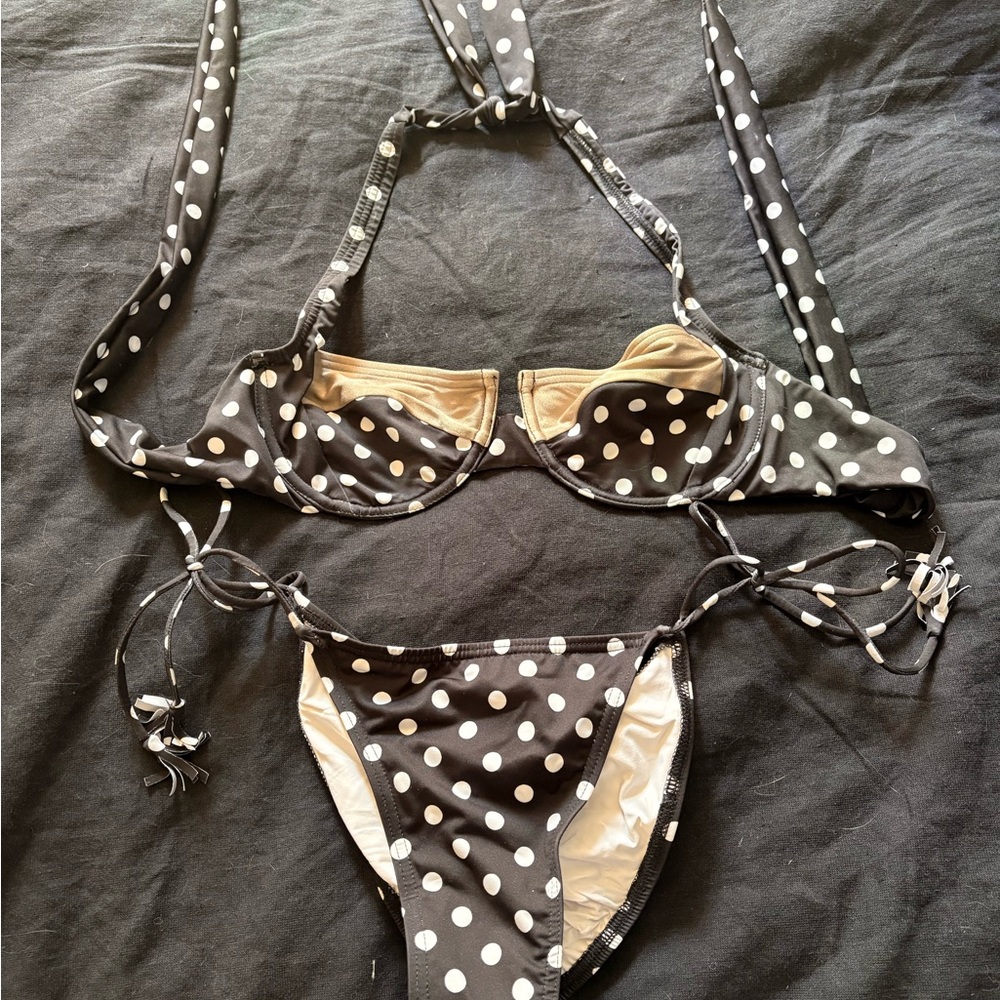 Polka Dot Bananhot Bikini Set